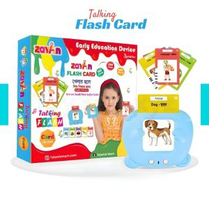 Interactive Early Education Device with 112 Double-Sided Cards & Bilingual Audio