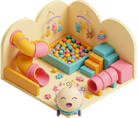 ঘরের ভেতরের খেলনা