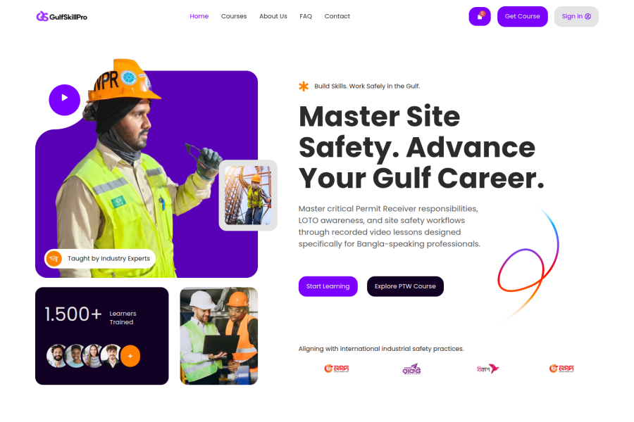 GulfSkillPro | Industrial Safety & PTW Training — LMS
